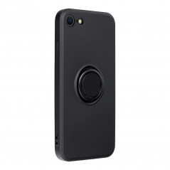 Apple iPhone 7 Case Silicone ring Black 