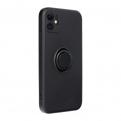 Apple iPhone 11 Case Silicone ring Black 