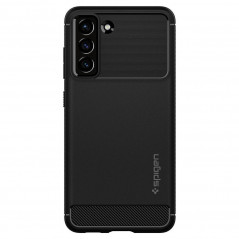 Samsung Galaxy S21 FE 5G Case Spigen Rugged Armor Carbon Fibre, Elegant  Matte black 