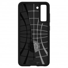 Samsung Galaxy S21 FE 5G Case Spigen Rugged Armor Carbon Fibre, Elegant  Matte black 