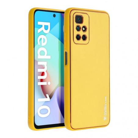 XIAOMI Redmi 10 Case Leather Yellow 