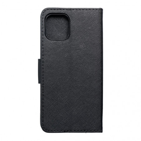 Motorola Edge Wallet Cases Fancy Book Black