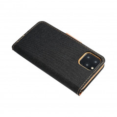 XIAOMI Redmi 10 Wallet Cases CANVAS Book Black 