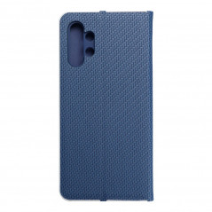 Samsung Galaxy A13 LTE Wallet Cases LUNA Book Carbon Carbon Fibre, Elegant  Blue 