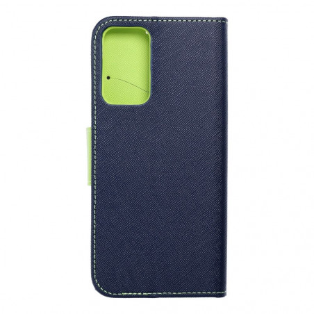 XIAOMI Poco M4 Pro 5G Wallet Cases Fancy Book Navy / Lime 