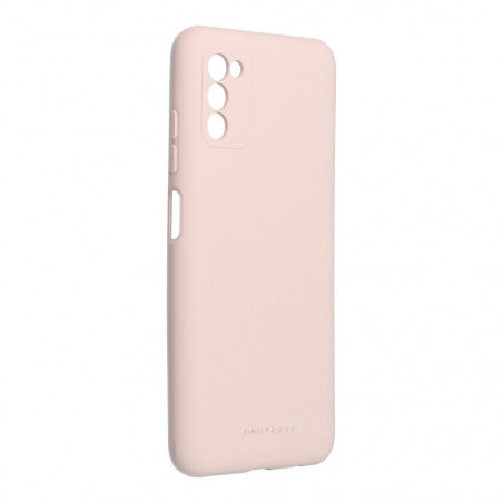 Samsung Galaxy A03s Case Roar Space Monochrome, Elegant  Pink 