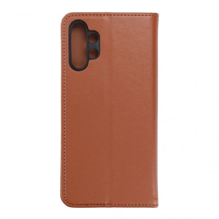 Samsung Galaxy A13 LTE Wallet Cases Leather case SMART PRO Elegant  Brown