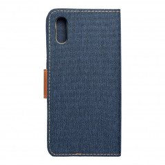 XIAOMI Redmi 9A Wallet Cases CANVAS Book Navy blue