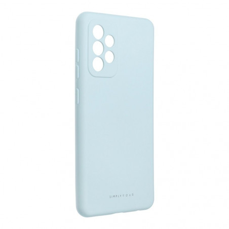 Samsung Galaxy A52 5G Case Roar Space Monochrome, Elegant  Sky Blue