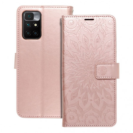 XIAOMI Redmi 10 Wallet Cases MEZZO Book Mandala  Rose gold 