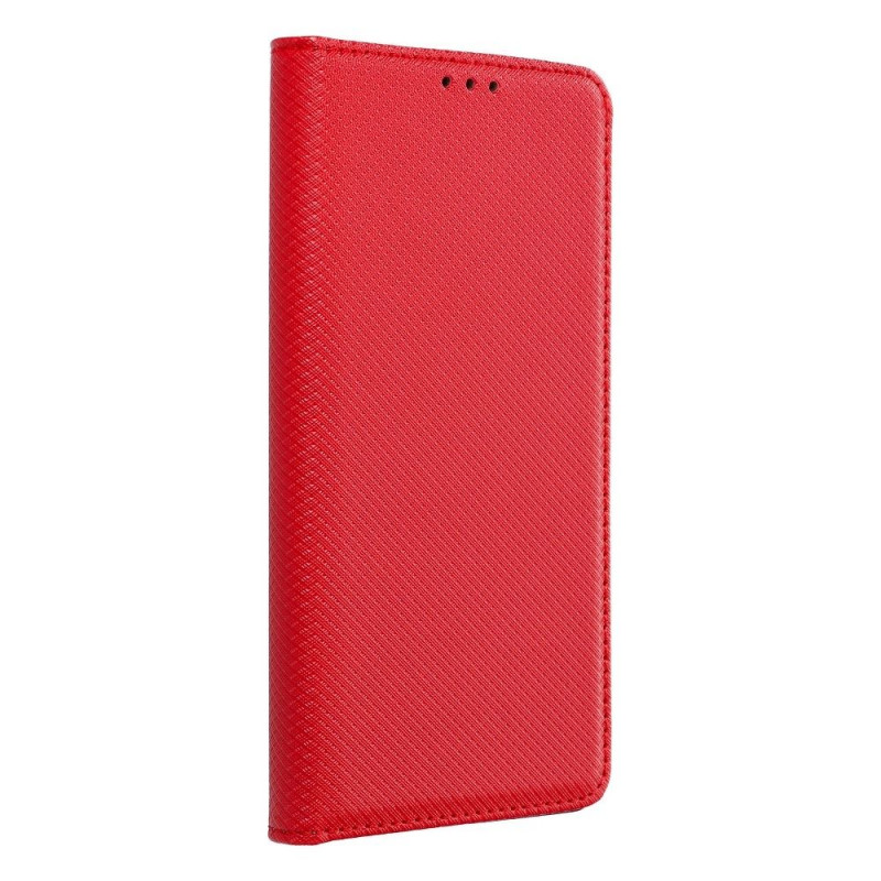 Oppo A16s Wallet Cases Smart Case Book Red 