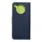 Huawei nova 8i Wallet Cases Fancy Book Navy / Lime 