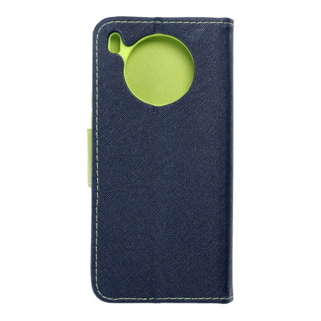 Honor 50 Lite Wallet Cases Fancy Book Navy / Lime 