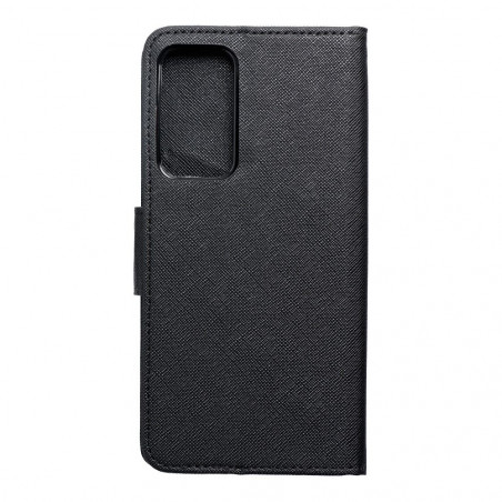 Motorola Edge Wallet Cases Fancy Book Black