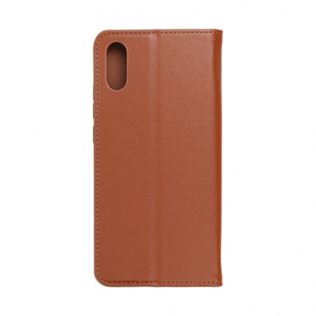 XIAOMI Redmi 9A Wallet Cases Leather case SMART PRO Elegant  Brown 