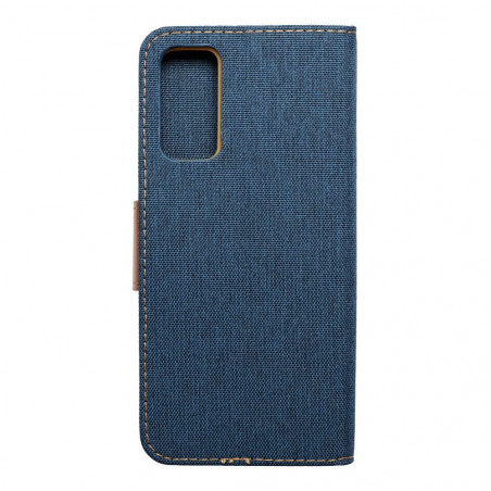 Samsung Galaxy S20 FE Wallet Cases CANVAS Book Navy blue