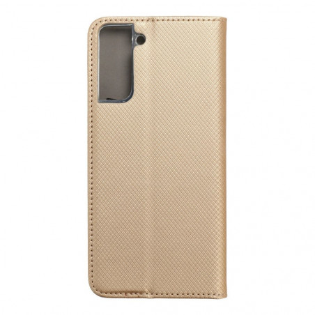 Samsung Galaxy S21 Plus 5G Wallet Cases Smart Case Book Gold 