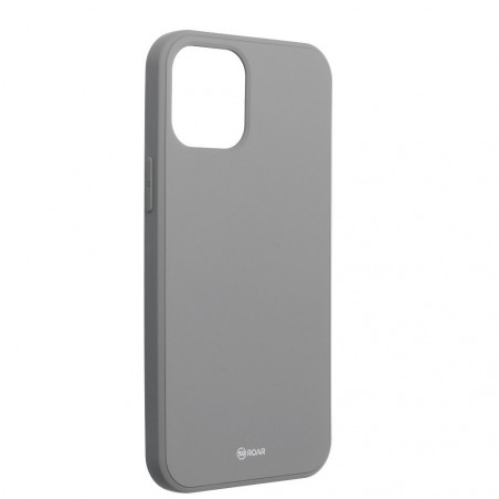 Apple iPhone 12 Pro Max Case Roar Colorful Jelly Grey 