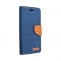 Apple iPhone 6 6S Wallet Cases CANVAS Book Navy blue 