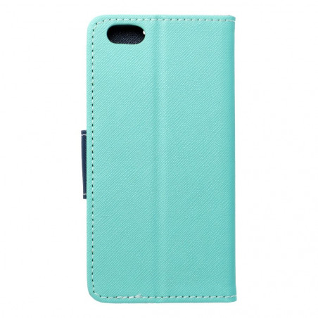 Apple iPhone 6 6S Wallet Cases Fancy Book Mint / Navy 