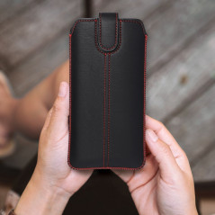 Samsung Galaxy S10 Univerzálne puzdro Pocket Case Ultra Slim M4 Black 