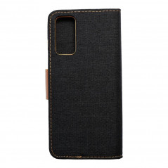 Samsung Galaxy S20 FE Wallet Cases CANVAS Book Black 