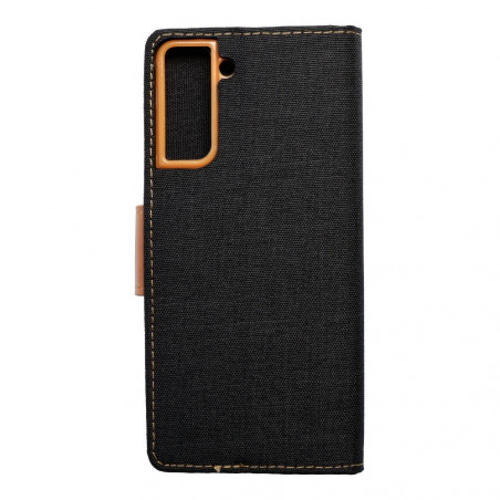 Samsung Galaxy S21 Plus 5G Wallet Cases CANVAS Book Black