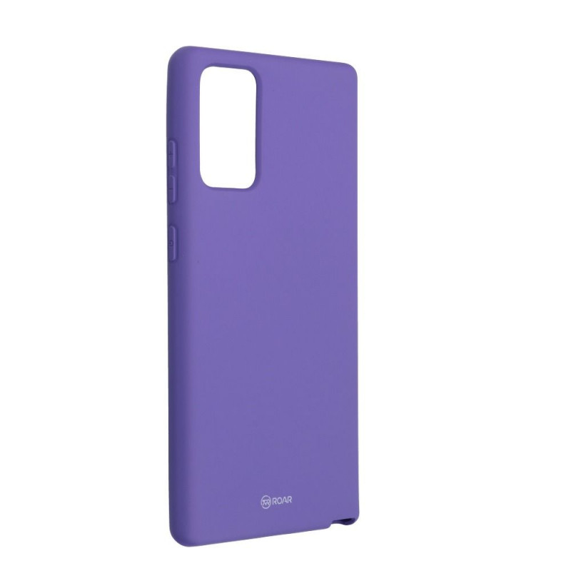 Samsung Galaxy Note 20 Case Roar Colorful Jelly Purple 