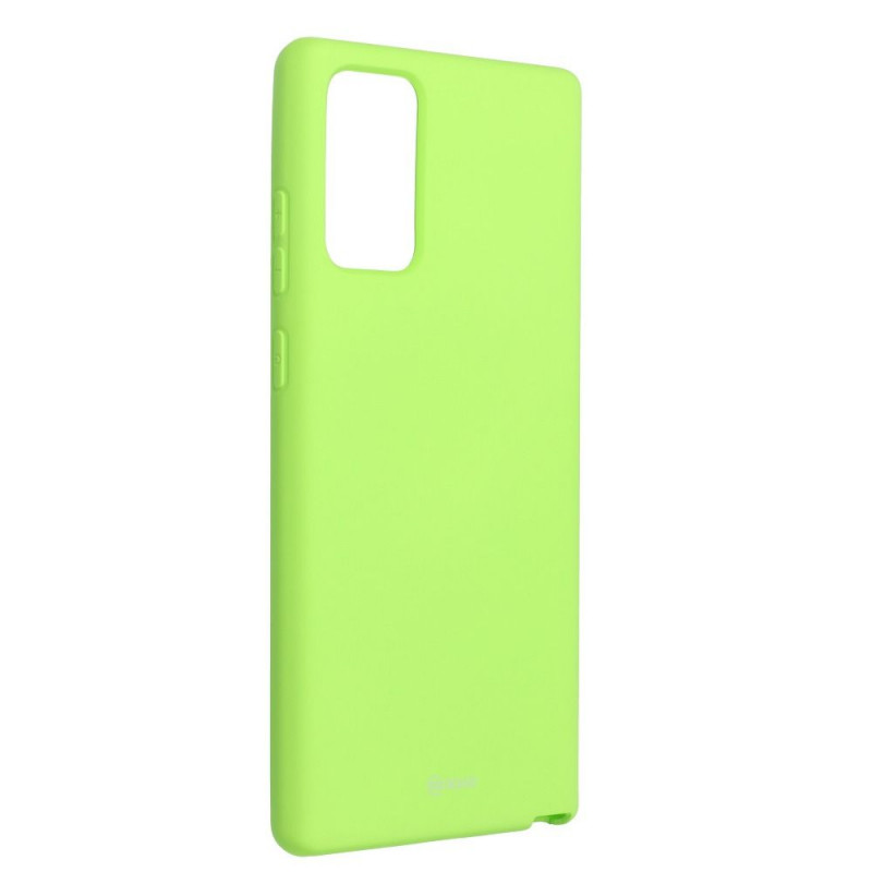 Samsung Galaxy Note 20 Case Roar Colorful Jelly Lime 