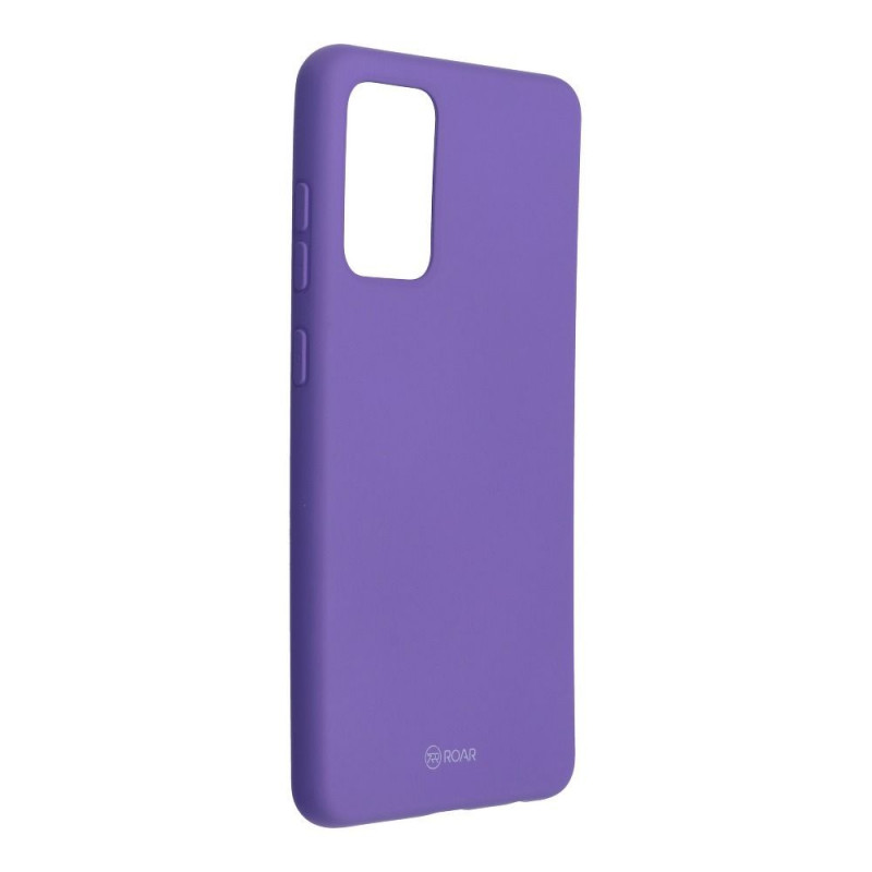 Samsung Galaxy A72 LTE Case Roar Colorful Jelly Purple 