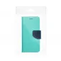 Apple iPhone 8 Wallet Cases Fancy Book Mint / Navy 