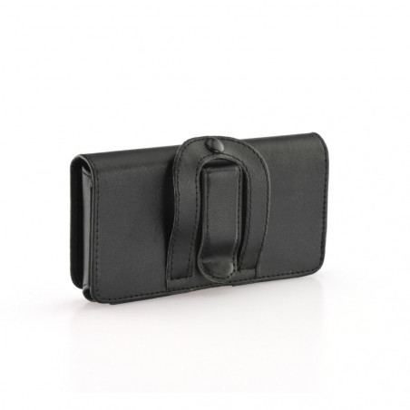 Nokia 225 Univerzálne puzdro, Horizontal holsters Chic VIP Elegant  Black 