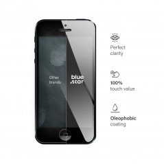 Apple iPhone 5 5S Tempered glass Blue Star 9H Transparent 