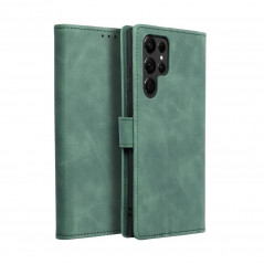 Samsung Galaxy S22 Ultra Wallet Cases TENDER Book Green 