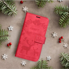 XIAOMI Redmi Note 10 5G Wallet Cases MEZZO Book Red 