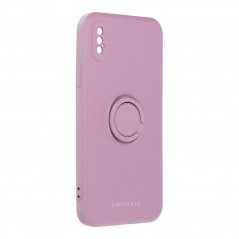 Apple iPhone X Case Roar Amber Purple