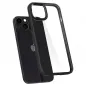 Apple iPhone 13 Case Spigen Ultra Hybrid Crystal clear  Matte black 