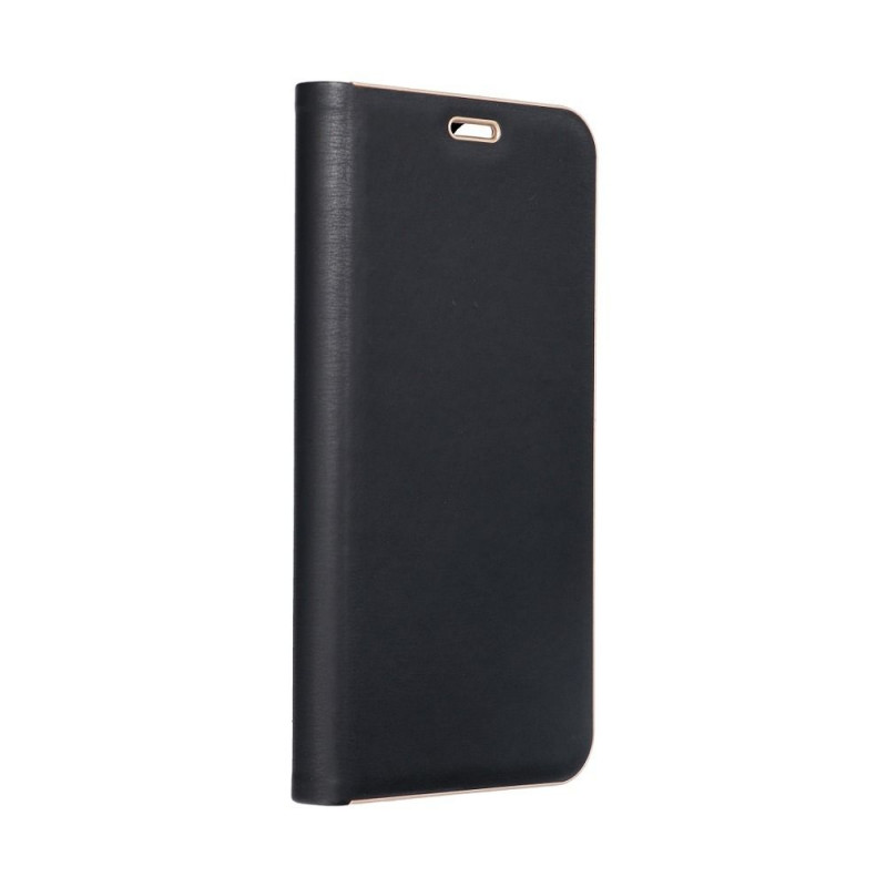 XIAOMI Redmi 10 Wallet Cases LUNA Book Gold Elegant  Black 