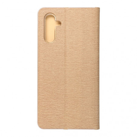 Samsung Galaxy A13 5G Wallet Cases LUNA Book Gold Elegant  Gold 