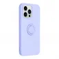 Apple iPhone 13 Pro Case Silicone ring Violet 