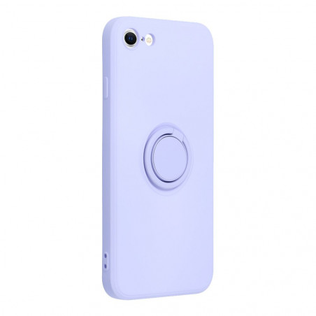 Apple iPhone 7 Case Silicone ring Violet 