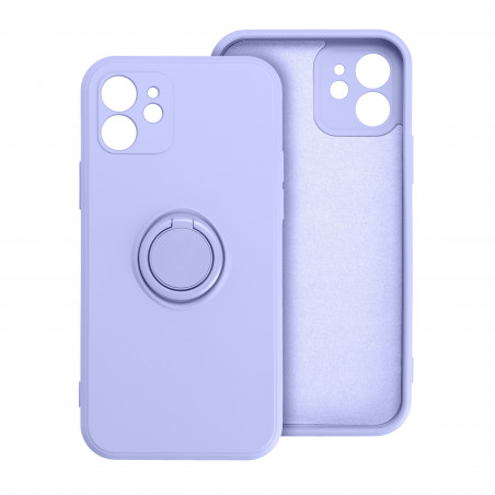 Apple iPhone 7 Case Silicone ring Violet 