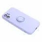 Apple iPhone SE 2022 5G Case Silicone ring Violet 