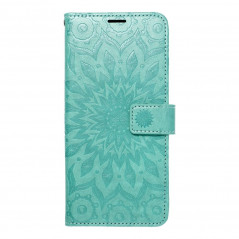 Samsung Galaxy A52s 5G Wallet Cases MEZZO Book Mandala  Green 