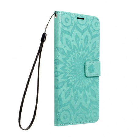 Samsung Galaxy S20 FE 5G 2022 Wallet Cases MEZZO Book Mandala Green
