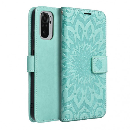 XIAOMI Redmi 9A Wallet Cases MEZZO Book Mandala  Green 