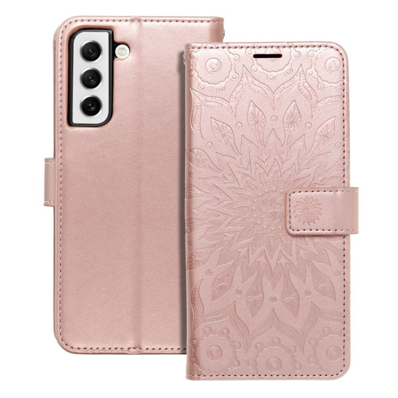 Samsung Galaxy A32 LTE Wallet Cases MEZZO Book Mandala  Rose gold 