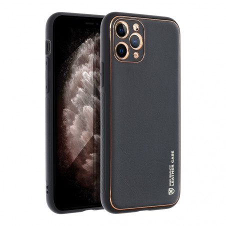 Apple iPhone 11 Pro Case Leather Black