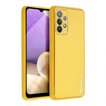 Samsung Galaxy A32 LTE Case Leather Yellow 