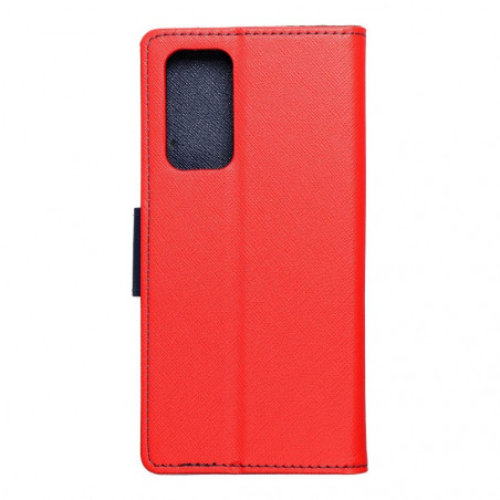 XIAOMI Mi 10T Pro 5G Wallet Cases Fancy Book Red / Navy 